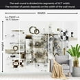 thumbnail image 4 of Tiptophomedecor Abstract Wallpaper Wall Mural - Artistic Riddle, 4 of 7