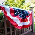 thumbnail image 2 of In the Breeze Center Stars Printed Bunting, 2 x 4, Fourth of July Décor, 3710, 2 of 3