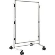 Best-Rite Modifier XV Height Adjustable Easel Melamine 40" x 30" Silver 795AC-WW