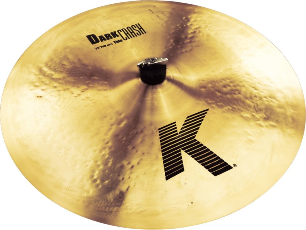 Zildjian K0905 19" K Dark Crash Drumset Cast Bronze Cymbal With Low Pitch New