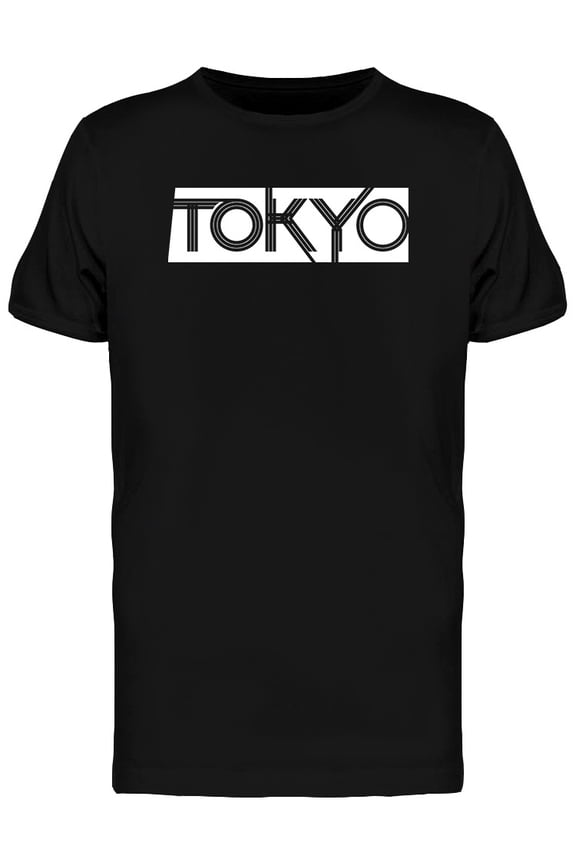 Tokyo Fashion Urban Design T-Shirt Men -Image by Shutterstock, Male x-Large