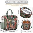 thumbnail image 5 of Pioneer Flower Floral Print Pattern Womens Lunch Box for Work,Insulated Large Lunch Bag for Tween and Teen,Loncheras Para Mujer,Leakproof Adult Lunch Bag for Work,Beach,Travel,Picnic,Camping, 5 of 7