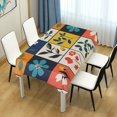 thumbnail image 4 of Yayeee Tablecloths 54" x 54" Rectangle Wrinkle Resistant Party Table Cover, Floral Patterns, 4 of 8