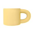 thumbnail image 2 of Taza publicitaria de cerámica con acabado mate amarillo 13.8 x 8.2 x 8.7, 2 of 3