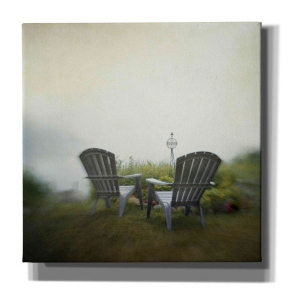 Epic Graffiti 'Being Present in the Moment' by Dawn D Hanna, Giclee Canvas Wall Art, 12"x12"