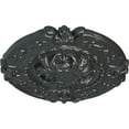 thumbnail image 3 of Ekena Millwork 16 3/8"OD x 1 3/4"P Southampton Ceiling Medallion (Fits Canopies up to 2 3/4"), Hand-Painted Pewter, 3 of 6
