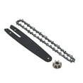 thumbnail image 3 of Guide Plate Saw Chain Set, Reduce Resistance Steel Chainsaw Chain Set Efficient  For Mini Electric Chainsaw, 3 of 8