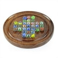 thumbnail image 4 of Nagina International Wooden Rosewood Crafted Peg Solitaire Wooden Crafted Adult's Games, 4 of 6