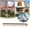 Gold, variant on One Way Mirror Window Film,One-Way Mirror Privacy Window Film,One Way Privacy Window Film,Heat Control&UV Blocking Window Tint,10FT(Gold 24IN)