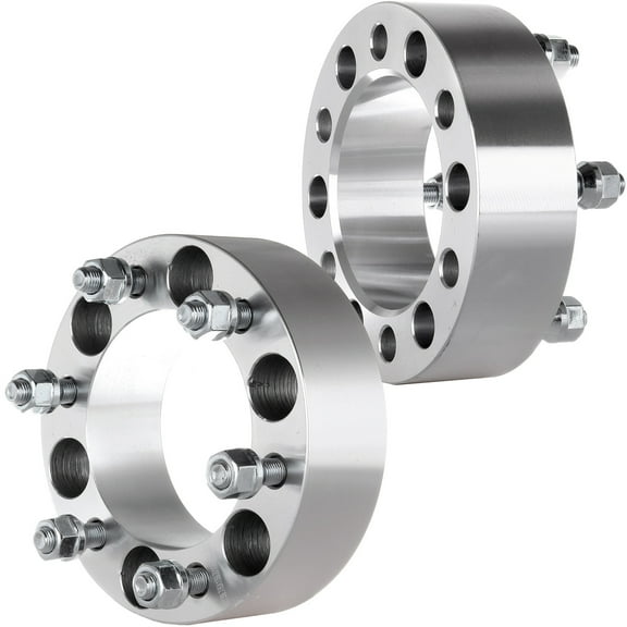 ECCPP 2pcs 6 Lug 6x5.5 Wheel Spacers 2" 6x139.7 to 6x139.7 108mm Hub Fits for 4Runner FJ Land Cruiser Tacoma Tundra Sequoia Trooper Rodeo Amigo with 12x1.5 Studs Fits select: 1995-2013 TOYOTA TACOMA