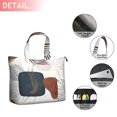 thumbnail image 2 of Blue Boho Abstract and Plant Pattern Travel Tote Bags for Women Carry On,Large Weekender Bags for Women Travel,Multi Functional Duffle Bag for Work,Shopping,Sports, 2 of 5