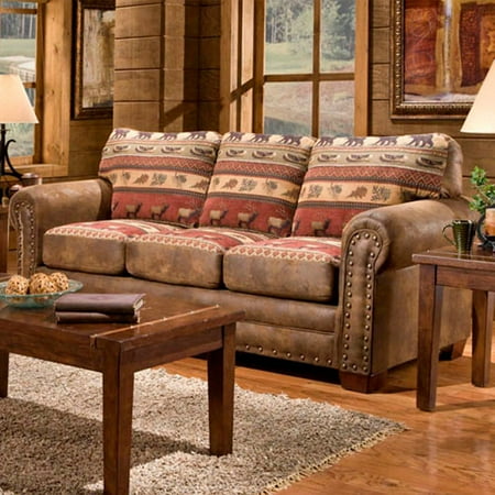 American Furniture Classics Sierra Lodge Sofa Bed Brown American Furniture Classics Sierra Lodge Sofa Bed Brown