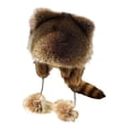 thumbnail image 5 of yuksok Winter Plush Hat with Earflaps Thickened Thermal Ski Hat Windproof Cute Lei Feng 7 to 12 Years Old, 5 of 7