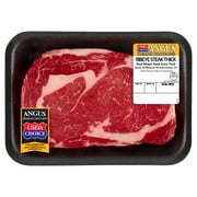 Thick Ribeye Steak, Choice Angus Beef, 1 Per Tray, 0.81 - 1.47 lb