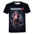 thumbnail image 4 of Camiseta con estampado 3D del nuevo juego de lucha Tekken 8 para hombre, ropa de calle Harajuku, camiseta para hombre, camisetas de manga corta con cuello redondo, 4 of 5