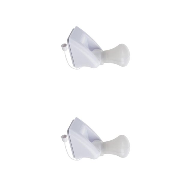 Kearding 3 LED On/off Pull Cord Night Lights Lamp Stick Bulb Operated Handy Adhesive Light Home Battery Table Up Cabinet Self Closet 5.6x5.6x8cm 2Conjunto