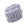 thumbnail image 2 of Banda para El Sudor Absorbente Franela Impermeable para Lavarse La Cara (gris) 6 Uds., 2 of 9