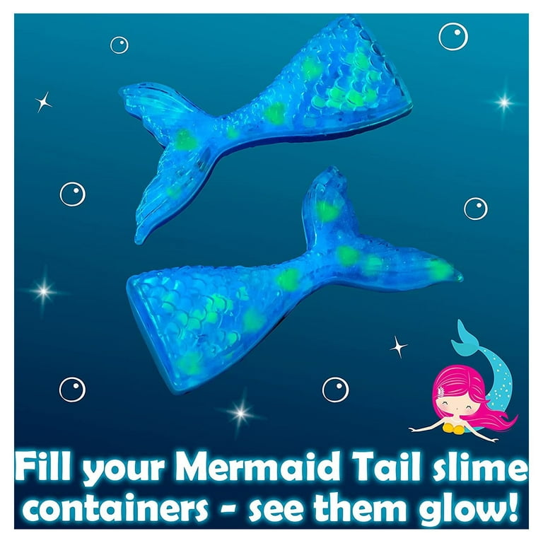  Gift Mermaid Slime Kit for Girls, FunKidz Shimmer Slime Making  Kit for Kids Age 8-12 DIY Soft Glitter Glossy Metallic Slime Toy : Toys &  Games