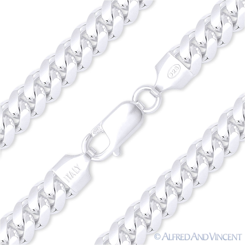 8mm Miami Cuban / Curb Link Italian 