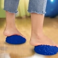 thumbnail image 5 of PVC Ball Stress Relief Yoga Massager Semicircle Foot Massage Balls Muscular Relaxationblue, 5 of 8