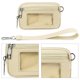 thumbnail image 2 of Monedero Nailon Con Múltiples Bolsillos para Hombres Y Mujeres Llavero Billetera Bolsillo Monedas (Beige), 2 of 9