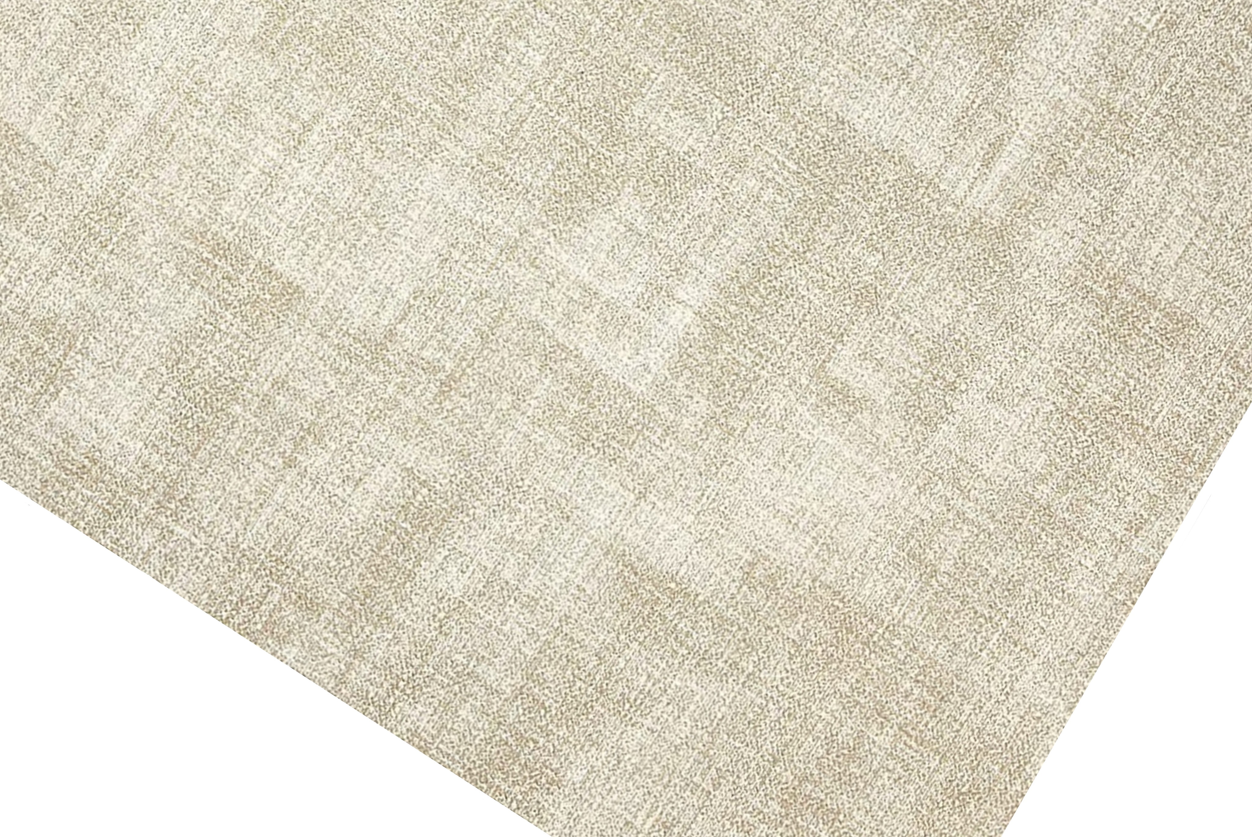 Dainty Home Amalfi Faux Leather Reversible 2 Pattern 12 x 18 Rectangular Placemats, Set Of 4, Linen