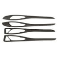 thumbnail image 4 of Interior Door Panel Trim, 4PCS Adhesive Carbon Fiber Style Protection Inner Door Panel Cover  For Auto Modification, 4 of 8