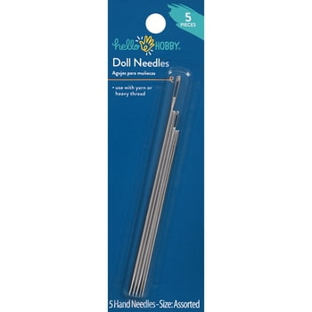 Hello Hobby Size Assorted Doll Needles (5 Piece)