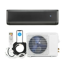 Energy Star Certified 18000 BTU 21 SEER2 208-230V Mini Split Air Conditioner and Heater Gray