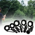 thumbnail image 4 of Opvise 35Pcs/Box Fishing Rod Guide Ring Assorted Sizes Stainless Steel Ceramic Eyelet Swivel Replacement Freshwater Saltwater Fishing Pole Tip Repair Accessories, 4 of 7