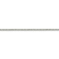 thumbnail image 2 of White Sterling Silver necklace Box chain 16 in 1.75 mm, 2 of 5