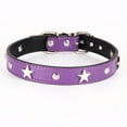 thumbnail image 1 of Collar para perros con tachuelas de estrella, collar para perros pequeños, longitud ajustable para collar para mascotas y gatos, 1 of 5