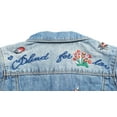 thumbnail image 4 of KIDSCOOL SPACE Little Girl Flower Embroidered Jean Outfits Jacket 10T, 4 of 6