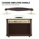 thumbnail image 2 of Amplifier Leather Handle Strap For AS50D AS100D Guitar AMP Speaker Cabinet(Brown), 2 of 5