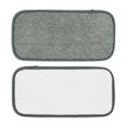 WIFKLSIIPG Flat Mop Cloth Cover Sticky Mop Replacement Cloth Mat Mop ...