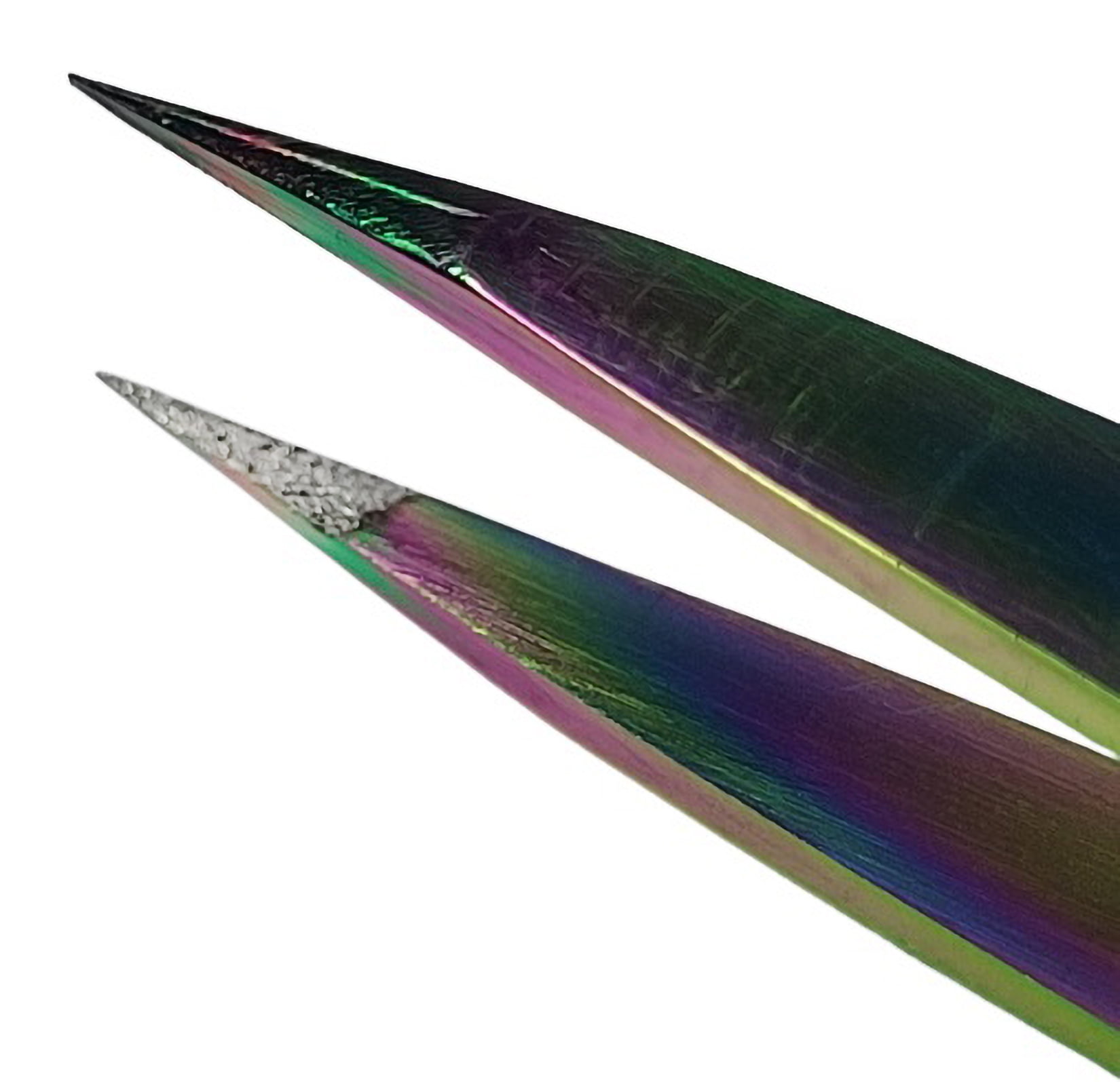 Professional Diamond Tip Eyebrow Tweezers