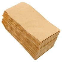 WHAMVOX 50pcs Coin Envelopes Kraft Paper Item Storage Envelopes Letter Envelopes Little Envelopes Item Storage Envelopes Seed Packets Envelopes Cash Envelope Mini Packing Envelopes