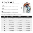 thumbnail image 3 of Bingfone Colorful Floral Jellyfish for Men's Short Pajama Pants, Elastic Waist Drawstring Summer Shorts-Large, 3 of 6