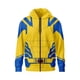 thumbnail image 2 of Disfraz de Lobezno Deadpool para hombre, sudadera con estampado 3D, chaqueta con cremallera, novedad de Cosplay de Halloween, 2024, 2 of 4