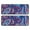 Blue Pioneer Flower-1, variant on Kitchen Rugs Sets Of 2,Blue Pioneer Flower Striped Pattern Anti Fatigue Kitchen Mat Rugs Non Slip Washable,Decorative Kitchen Floor Mats for Kitchen,Sink,Laundry,17"x47"+17"x47"