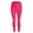 Rose Red, variant on Baywell Women High Waist Elastic Leggings Pants Solid Stretch Compression Sportswear Casual Yoga Jogging Tight Leggings With Pocket,M-3XL
