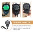 thumbnail image 3 of Shisuyan Plastic Match Stopwatch Professional Timer Electronic Stopwatch for Competitions (Black), 3 of 8