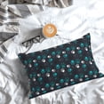 thumbnail image 3 of Cauagu Animal Footprints Print Pillow Covers with Envelope Closure,1PC Pillow Cases Decorative Pillow Case for Bed & Couch, Pillows Not Included-20"x30", 3 of 6