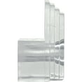thumbnail image 5 of Ook Mirror Holders, Mirror Hangers, 1/8" Depth, 20 lbs, Plastic, Clear, 8 pack, 5 of 10