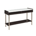 thumbnail image 6 of Steve Silver Carrie Rectangle Sofa Table, Walnut, 6 of 7
