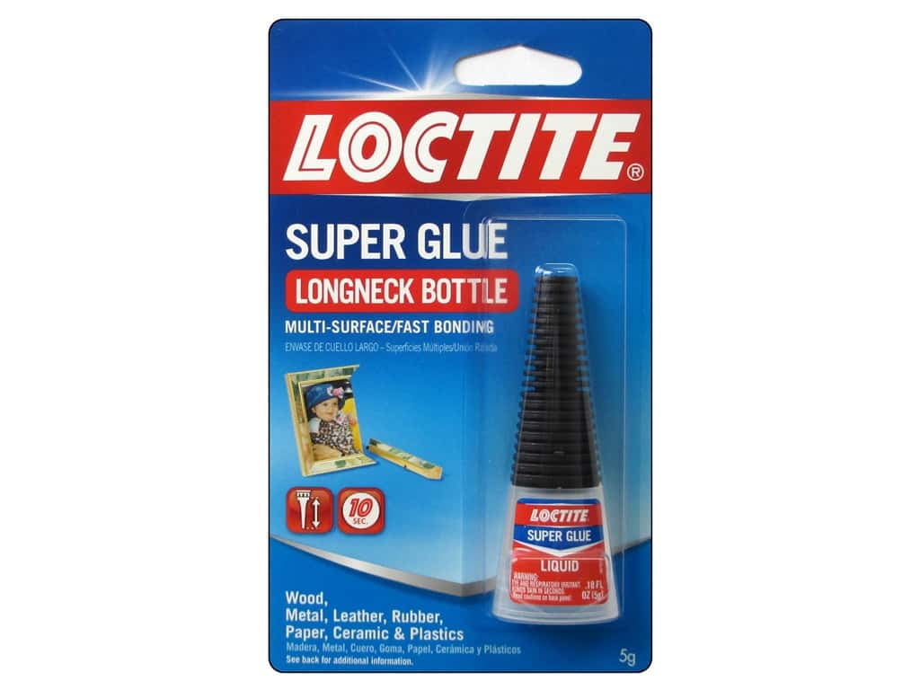 2PK Loctite Super Glue 5gm Longneck Bottle 1
