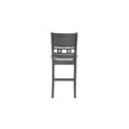 thumbnail image 5 of New Classic Furniture Gia Solid Wood Counter Drop Leaf Table W/2 Chairs in Gray, 5 of 14