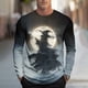 thumbnail image 1 of Blusas y camisas de manga larga con cuello redondo, moda casual para hombre, estampado deportivo, blusas de manga larga con cuello redondo, camisas para hombre, blusa de poliéster, 1 of 5