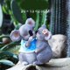 thumbnail image 1 of Estatua de jardín, figuras decorativas de animales para exteriores, decoración de arte para el hogar, patio, césped, interior y exterior (Koala) TUNC Sencillez, 1 of 5