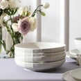 thumbnail image 5 of Stone Lain Rio 4-Piece Pasta Bowl Set Stoneware, Beige, 5 of 7